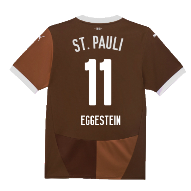 2024-2025 St Pauli Home Shirt (Eggestein 11)-Football Jersey Hub