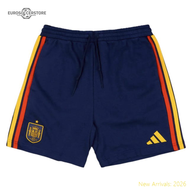 2026-2027 Spain DNA Shorts (Dark Blue)-Football Jersey Hub