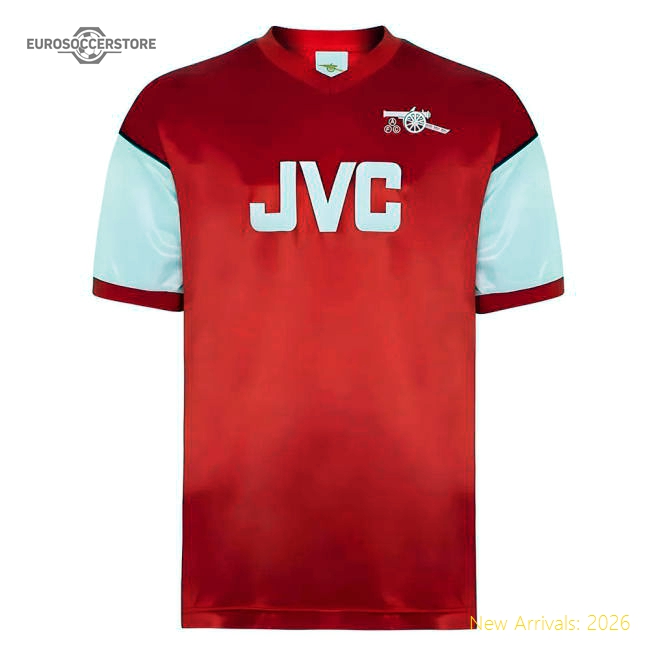 Score Draw Arsenal 1982 Home Shirt-Football Jersey Hub