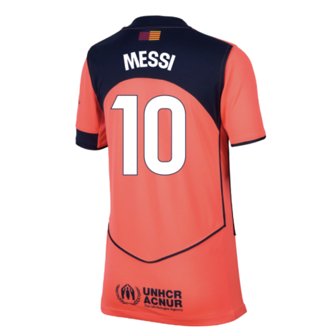 2025-2026 Barcelona Third Shirt (Kids) (Messi 10)-Football Jersey Hub