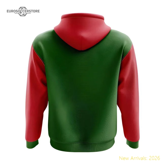 Abkhazia Concept Country Football Hoody (Green)-Football Jersey Hub