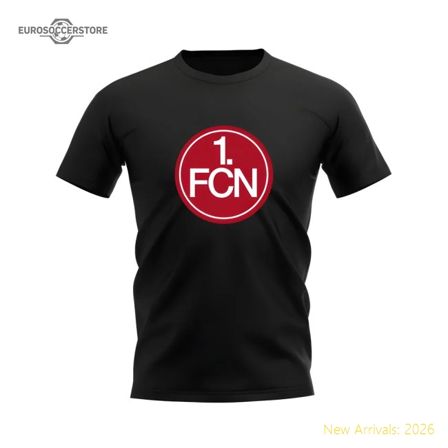 Nurnberg Badge T-Shirt (Black)-Football Jersey Hub