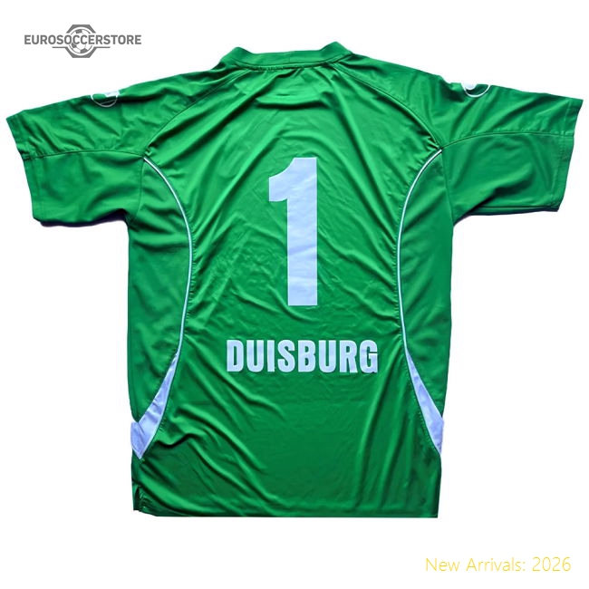 MSV Duisburg 2009-10 Goalkeeper Shirt #1 ((Excellent) XL)-Football Jersey Hub