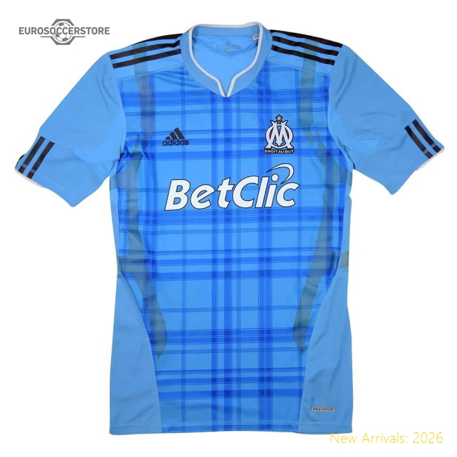 Marseille 2010-11 Away Shirt (S) (Excellent)-Football Jersey Hub