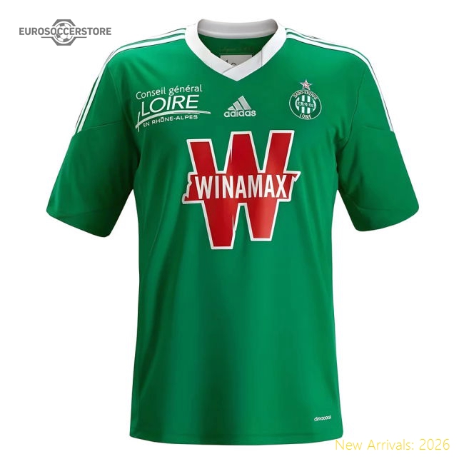 Saint Etienne 2013-14 Home Shirt (M) (Excellent)-Football Jersey Hub
