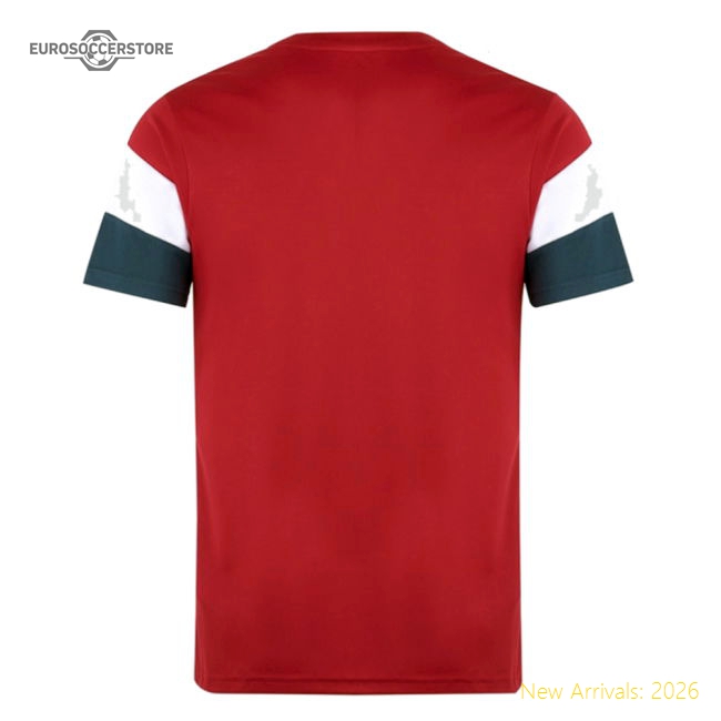2025-2026 AS Monaco Pre Match Shirt (Red)-Football Jersey Hub