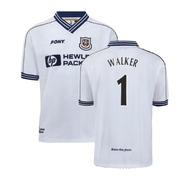 1997-1999 Tottenham Home Pony Retro Shirt (Walker 1)-Football Jersey Hub