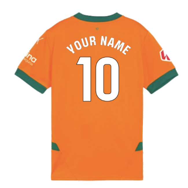 2024-2025 Valencia Third Shirt (Your Name)-Football Jersey Hub