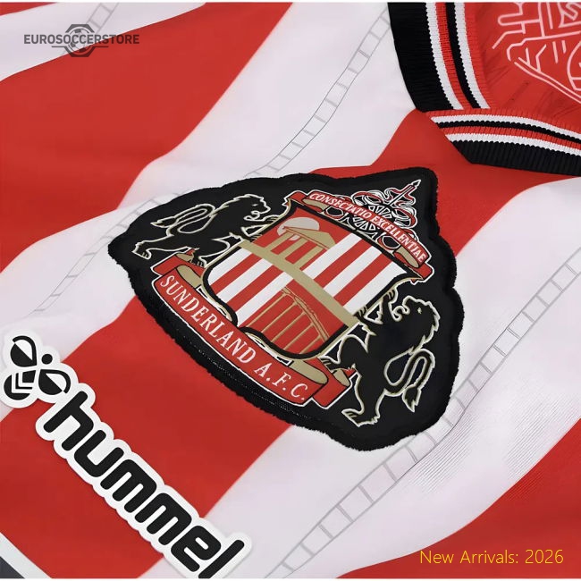 2025-2026 Sunderland Home Shirt-Football Jersey Hub