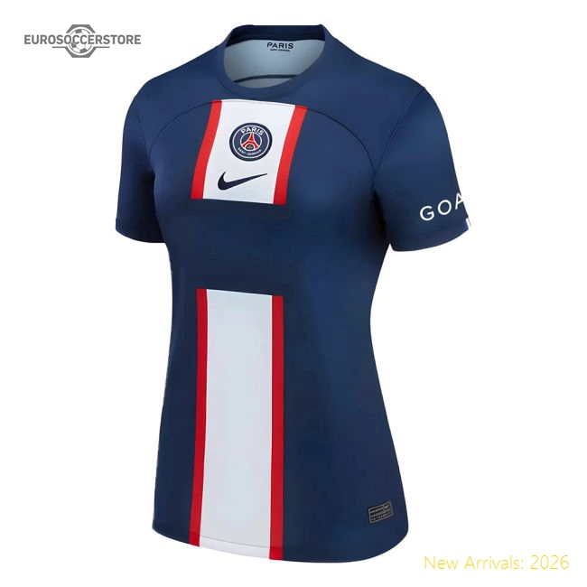 2022-2023 PSG Home Shirt (Ladies)-Football Jersey Hub