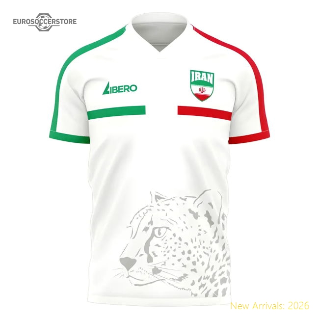 Iran 2025-2026 Home Concept Football Kit (Libero)-Football Jersey Hub
