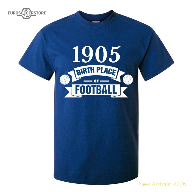 Chelsea Birth Of Football T-shirt (blue)-Football Jersey Hub