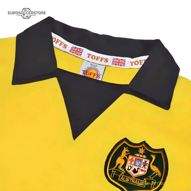 Australia 1974 World Cup Qualifying Retro Football Shirt-Football Jersey Hub