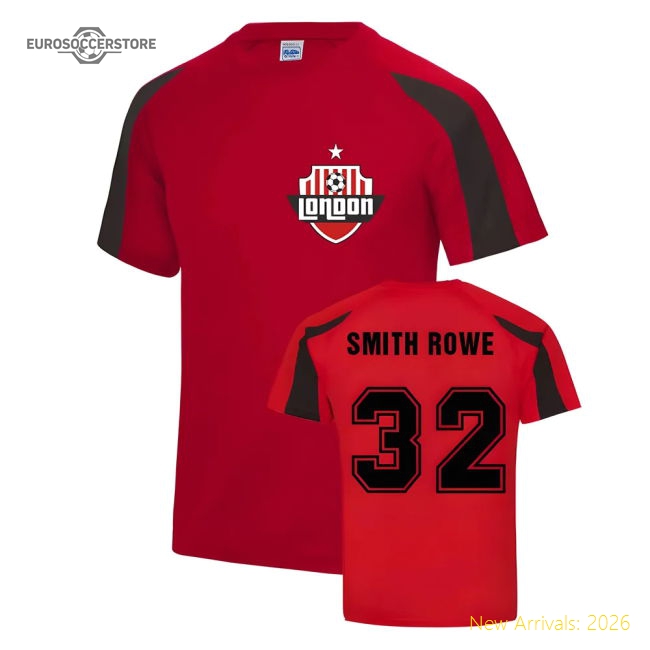 Emile Smith Rowe Arsenal Sports Training Jersey (Red)-Football Jersey Hub