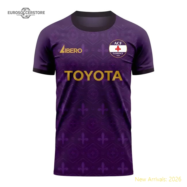 Fiorentina 2025-2026 Home Concept Football Kit (Libero)-Football Jersey Hub