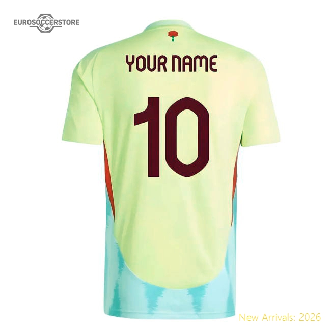 2024-2025 Spain Away Shirt (Your Name)-Football Jersey Hub