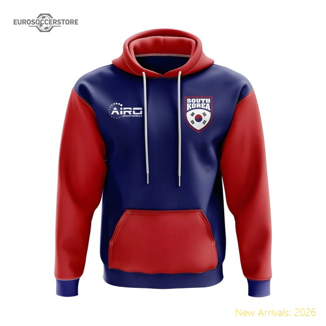 South Korea Concept Country Football Hoody (Blue)-Football Jersey Hub