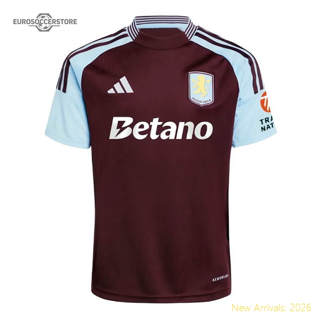 2024-2025 Aston Villa Home Shirt (Your Name)-Football Jersey Hub