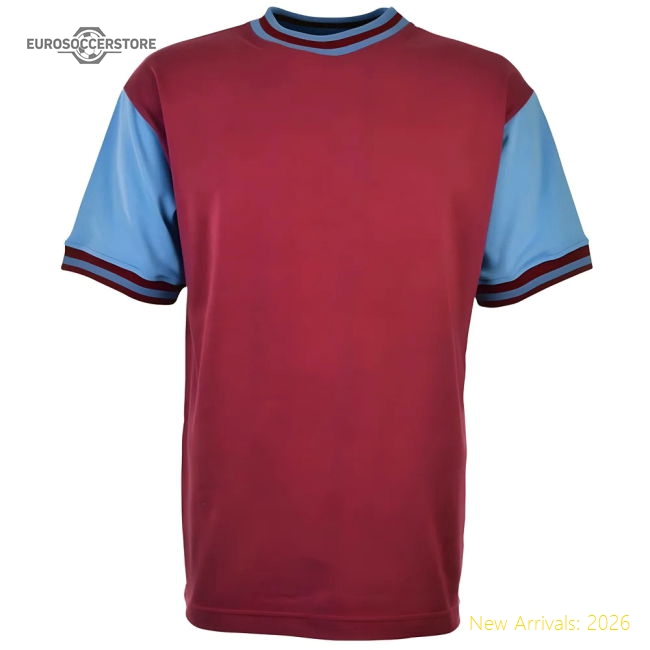 West Ham- Thames Iron Works 1966 Home Retro Football Shirt-Football Jersey Hub