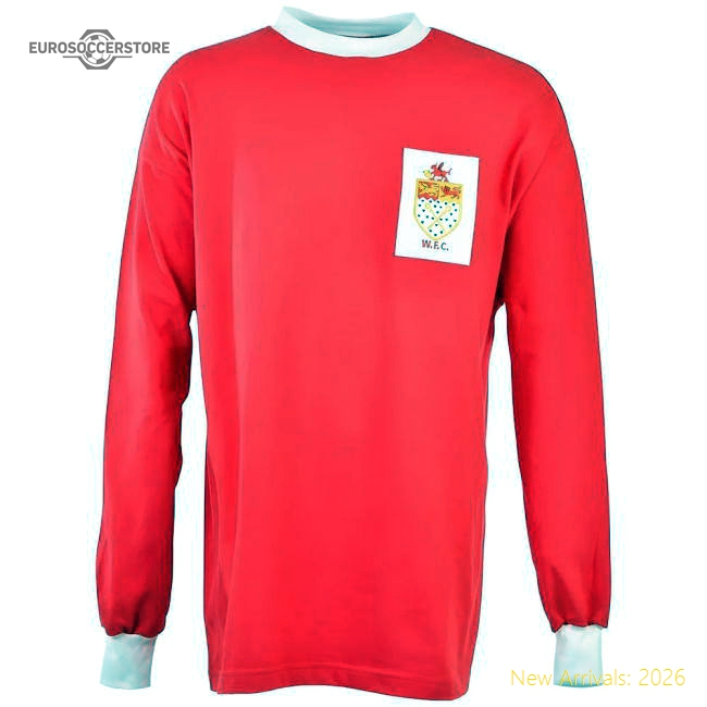 Wrexham 1967-1970 Retro Football Shirt-Football Jersey Hub