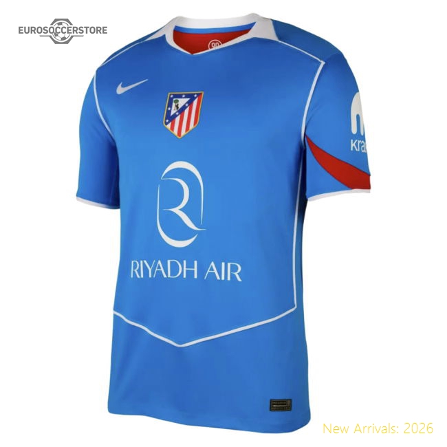 2025-2026 Atletico Madrid Third Shirt (Suarez 9)-Football Jersey Hub