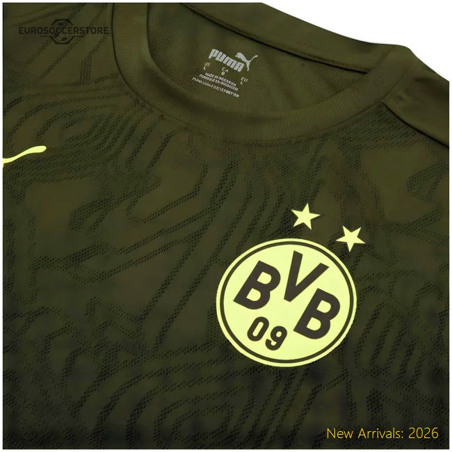 2024-2025 Borussia Dortmund Training Shirt (Myrtle)-Football Jersey Hub