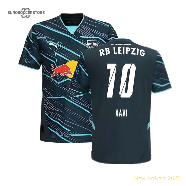 2024-2025 Red Bull Leipzig Third Shirt (Xavi 10)-Football Jersey Hub