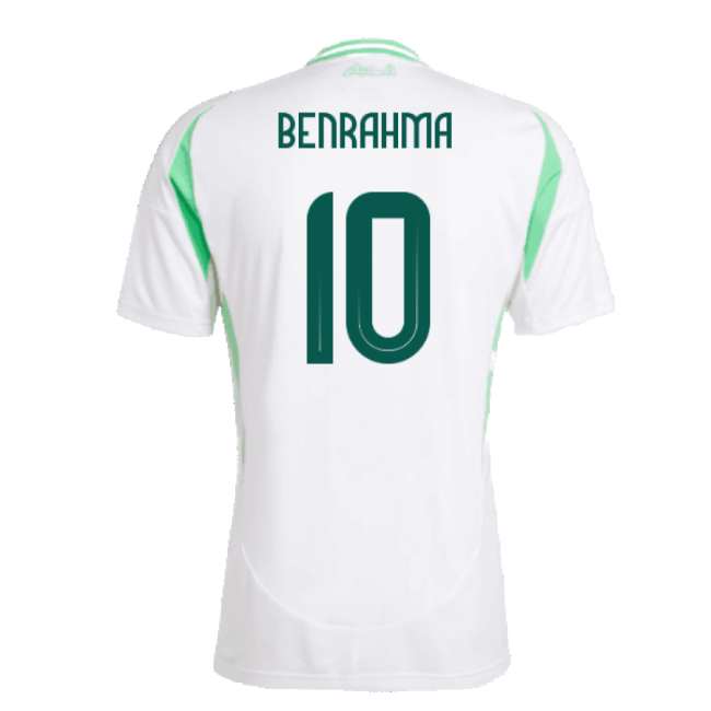 2024-2025 Algeria Home Shirt (Benrahma 10)-Football Jersey Hub