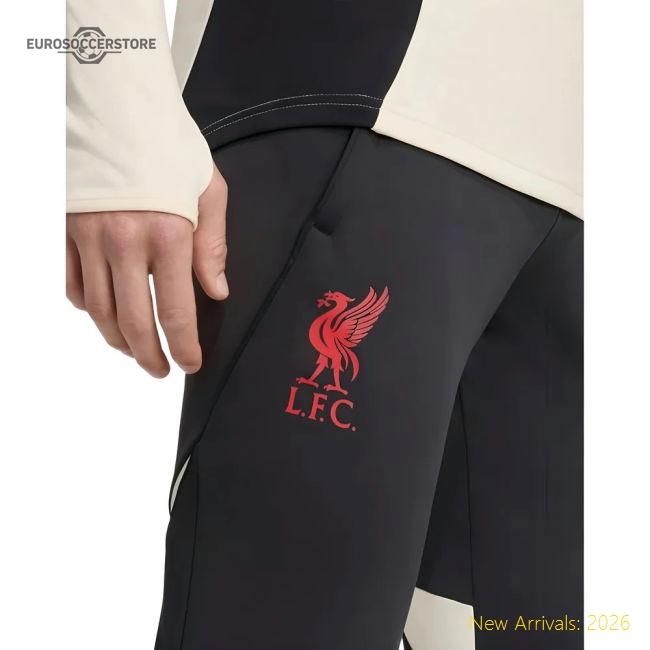 2025-2026 Liverpool Training Pants (Black)-Football Jersey Hub