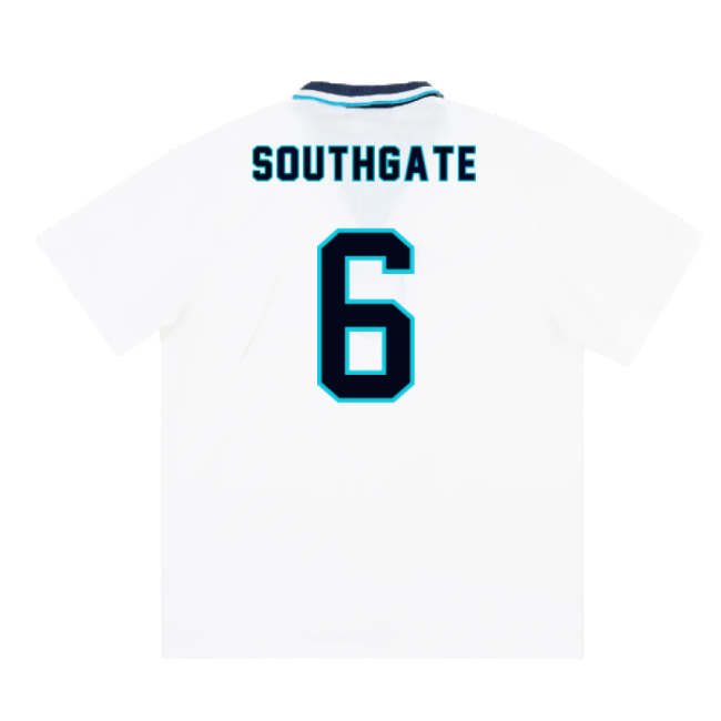 England 1995-97 Home Shirt (XL) (SOUTHGATE 6) (Excellent)-Football Jersey Hub