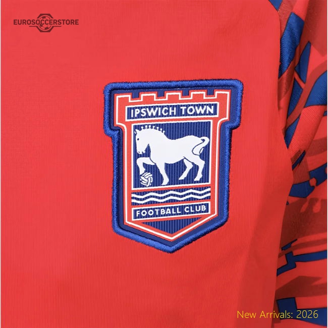 2025-2026 Ipswich Town Away Shirt-Football Jersey Hub