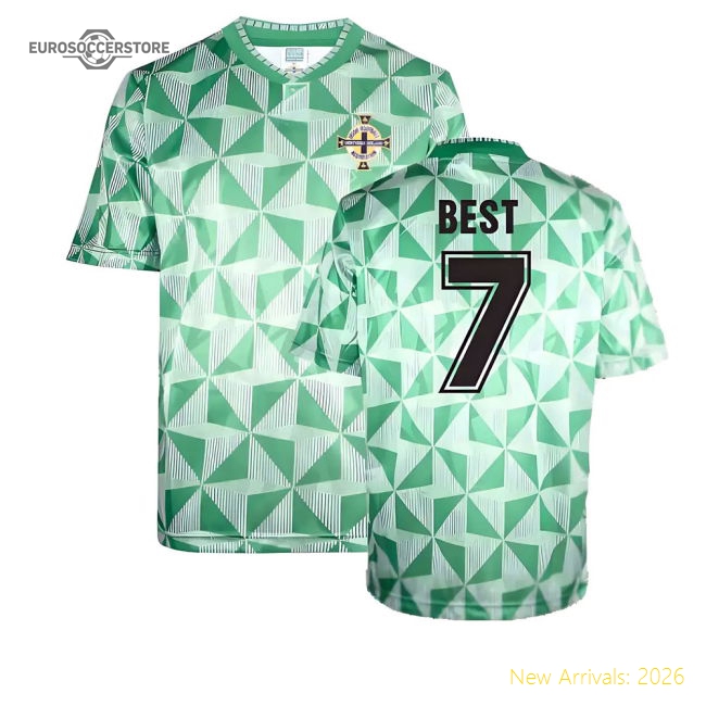 Northern Ireland 1990 Home Retro Shirt (BEST 7)-Football Jersey Hub