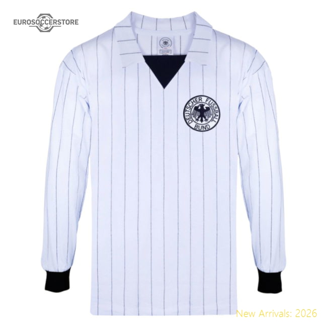 1982 West Germany Long Sleeve Retro Shirt-Football Jersey Hub