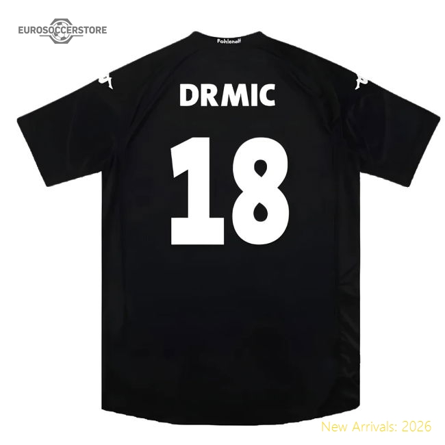Borussia Monchengladbach 2017-18 Third Shirt ((Very Good) XL) (Drmic 18)-Football Jersey Hub