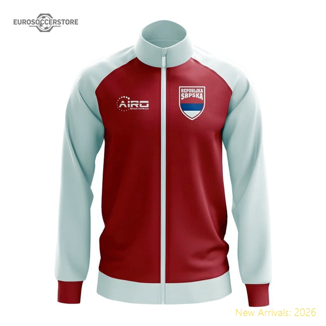 Republika Srpska Concept Football Track Jacket (Red)-Football Jersey Hub