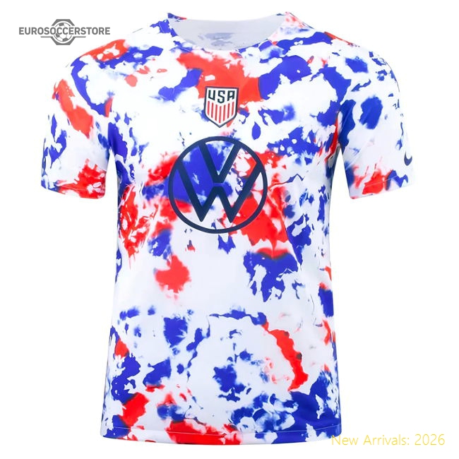 2022-2023 USA Pre Match Football Jersey-Football Jersey Hub