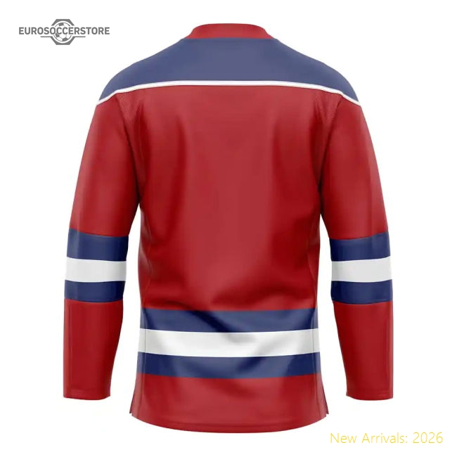 Czech Republic Home Ice Hockey Shirt-Football Jersey Hub
