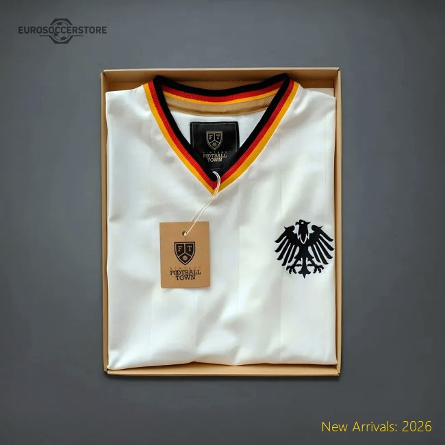 Vintage Die Adler Home Soccer Jersey-Football Jersey Hub