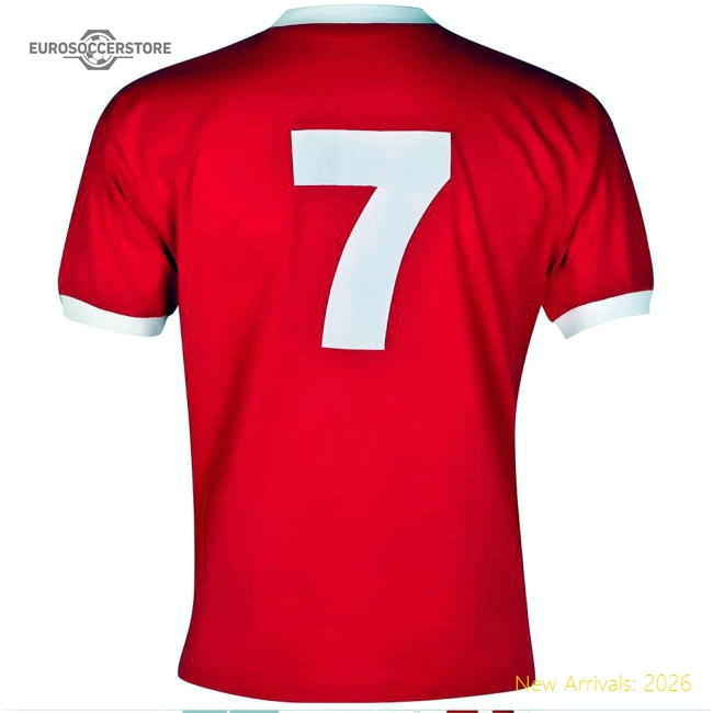 Score Draw Liverpool 1973 No7 Home Shirt-Football Jersey Hub