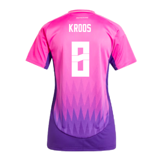 2024-2025 Germany Away Shirt (Ladies) (Kroos 8)-Football Jersey Hub