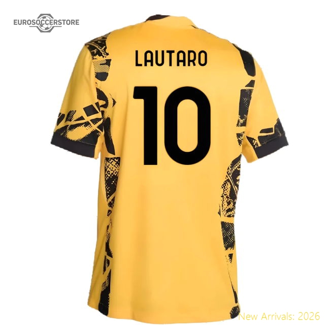 2024-2025 Inter Milan Third Shirt (Lautaro 10)-Football Jersey Hub