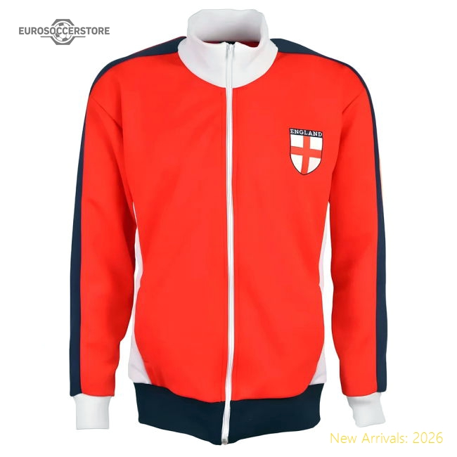 England Shield Track Top-Football Jersey Hub