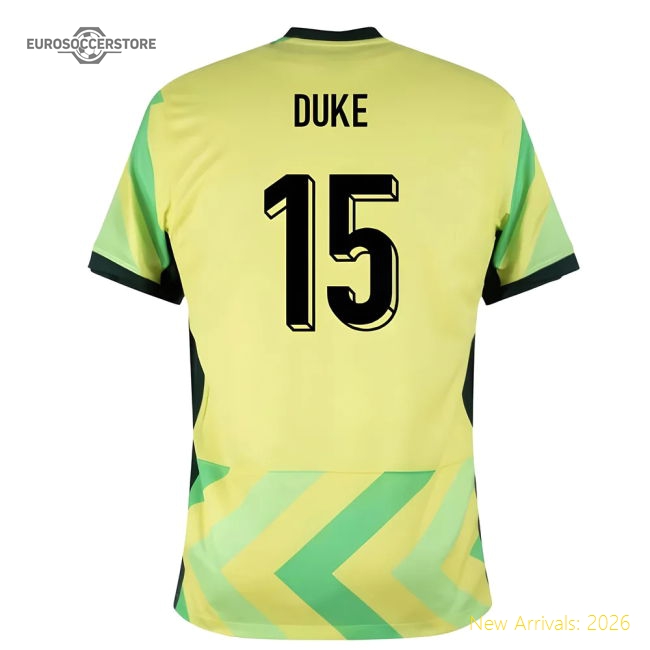 2025-2026 Australia Home Shirt (Duke 15)-Football Jersey Hub