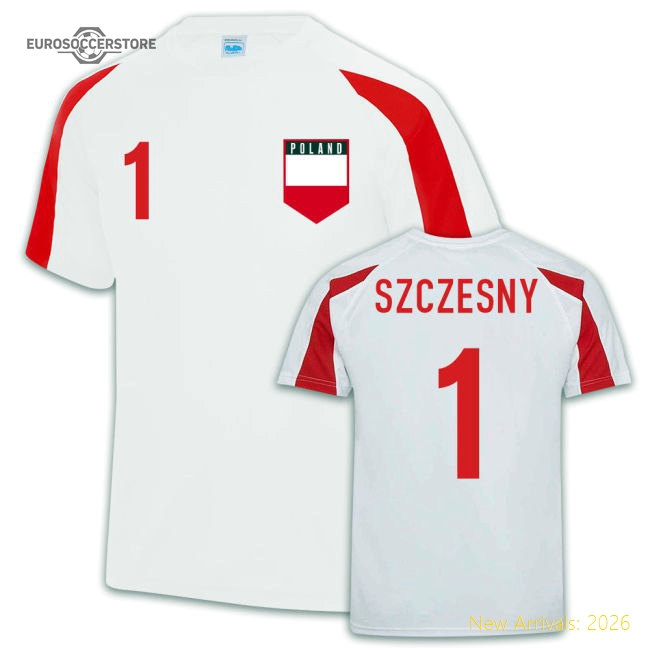 Poland Sports Jersey Training (Wojciech Szczesny 1)-Football Jersey Hub