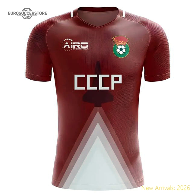 USSR Home Concept Football Shirt - Womens-Football Jersey Hub