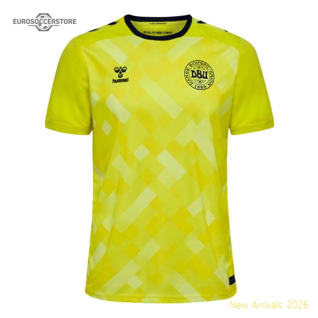 2024-2025 Denmark Home Goalkeeper Shirt (Yellow)-Football Jersey Hub