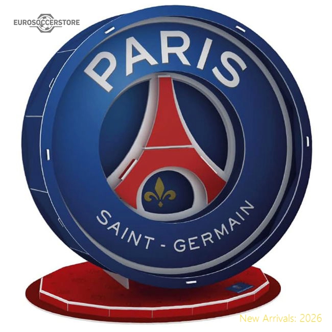 Paris Saint Germain FC 3D Crest Puzzle-Football Jersey Hub