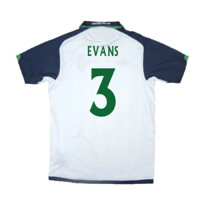 Northern Ireland 2009-10 Away Shirt ((Very Good) XL) (Evans 3)-Football Jersey Hub