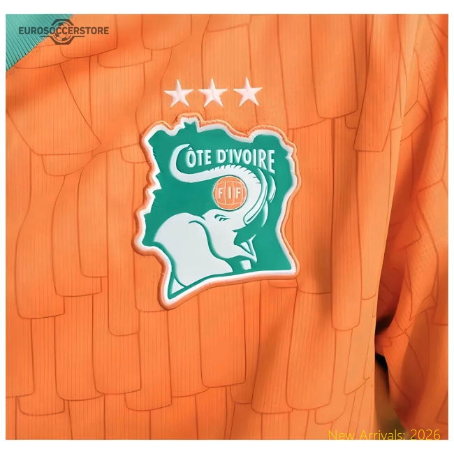 2024-2025 Ivory Coast Home Shirt-Football Jersey Hub