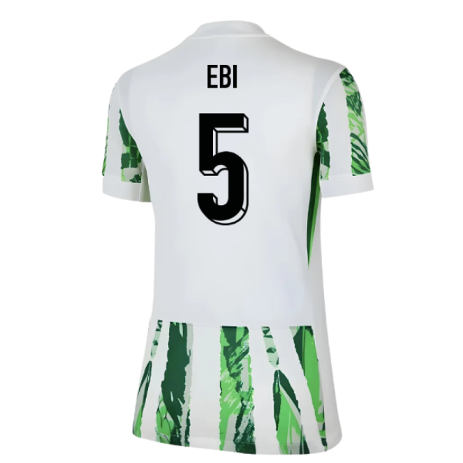 2025-2026 Nigeria Womens Team Away Shirt (Ladies) (Ebi 5)-Football Jersey Hub